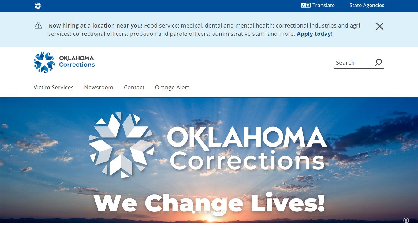 Department of Corrections - Oklahoma.gov